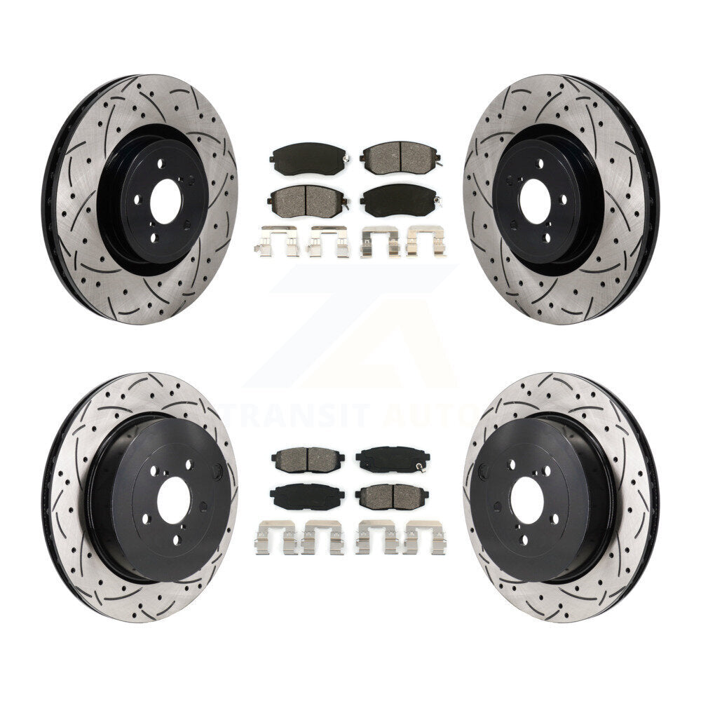 [Avant et Arrière] Disque et plaquette de frein pour Toyota 86 With Brembo Brakes KDS-101148