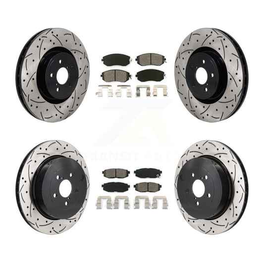 [Avant et Arrière] Disque et plaquette de frein pour Toyota 86 With Brembo Brakes KDS-101148