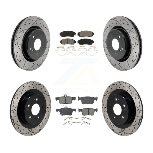 [Avant et Arrière] Disque et plaquette de frein pour 2021-2023 Acura TLX 2.0L KDS-101149