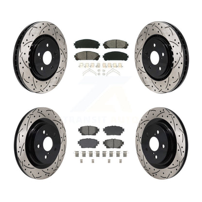 [Avant et Arrière] Disque et plaquette de frein pour Toyota Sienna RAV4 Prime bZ4X KDS-101157