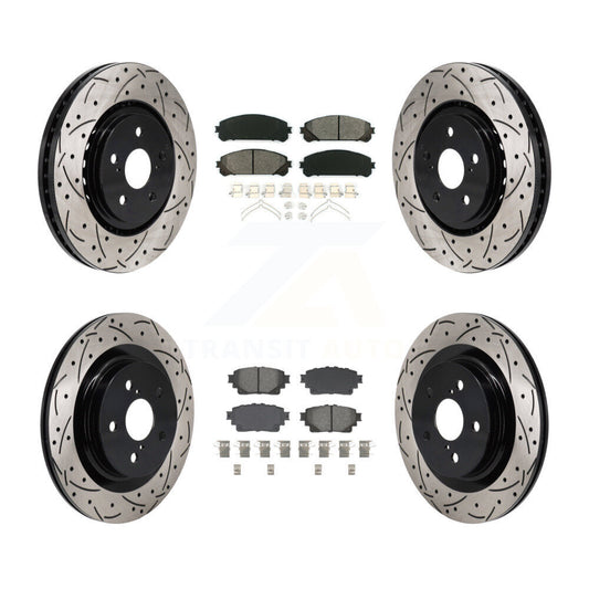 [Avant et Arrière] Disque et plaquette de frein pour Toyota Sienna RAV4 Prime bZ4X KDS-101157