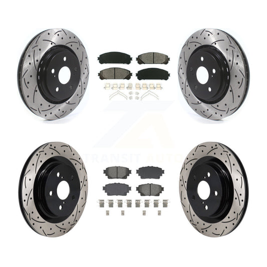 [Avant et Arrière] Disque et plaquette de frein pour Lexus NX350h NX350 NX250 KDS-101159