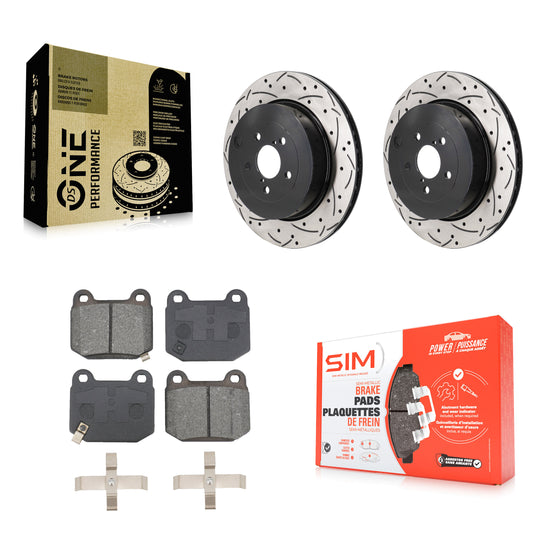 [Arrière] Disque et plaquette de frein pour Subaru BRZ Toyota 86 KDS-101190