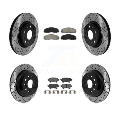 [Avant et Arrière] Disque et plaquette de frein pour Jeep Wrangler KDS-101202