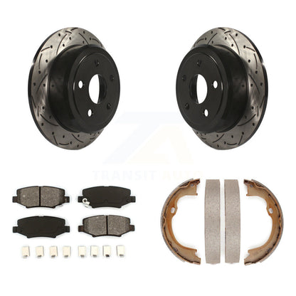 [Arrière] Disque et plaquette de frein pour Jeep Wrangler KDS-101307