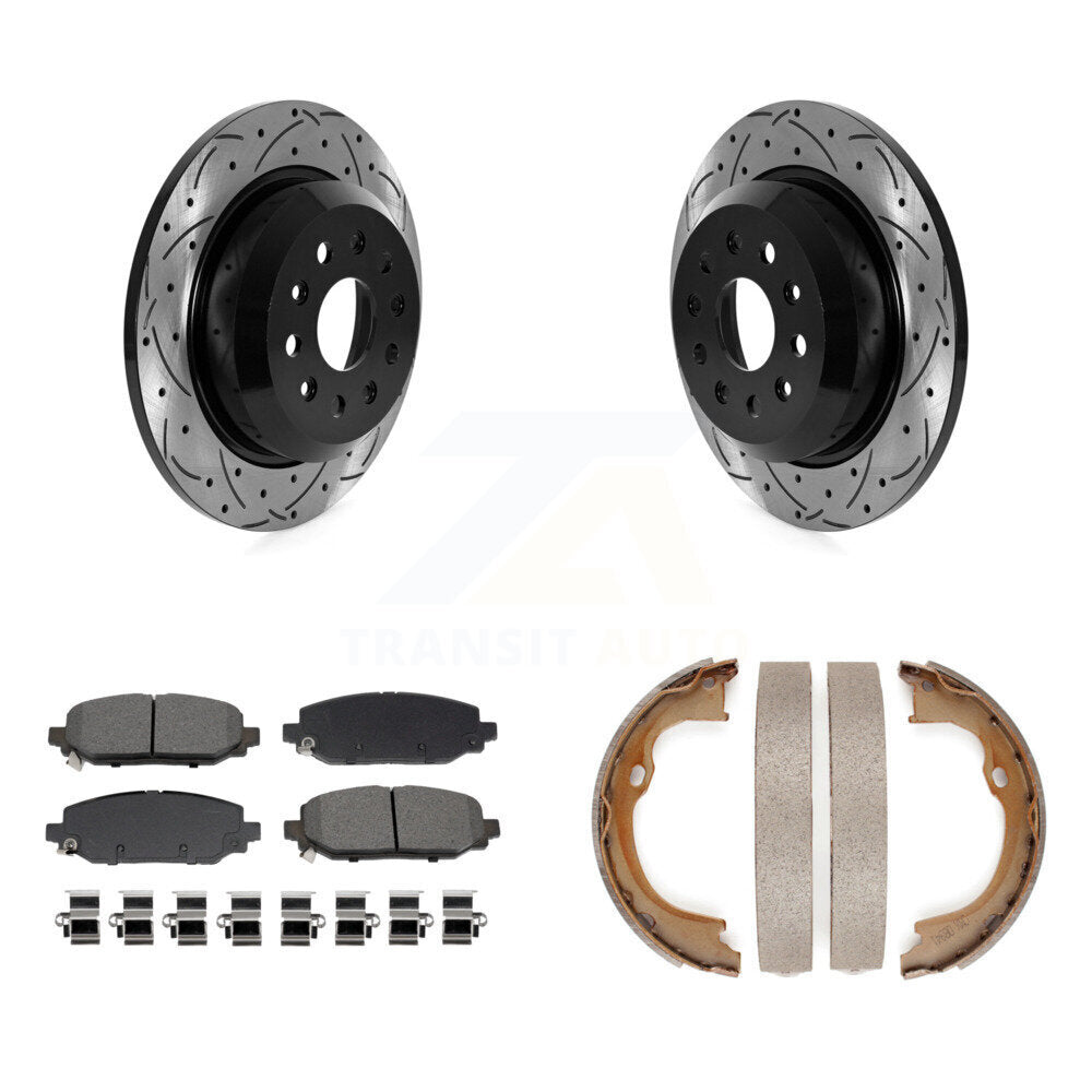[Arrière] Disque et plaquette de frein pour Jeep Wrangler KDS-101309