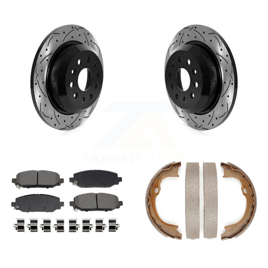 [Arrière] Disque et plaquette de frein pour Jeep Wrangler KDS-101309