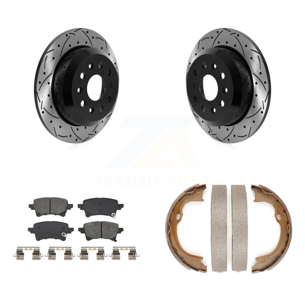 [Arrière] Disque et plaquette de frein pour Jeep Wrangler KDS-101310