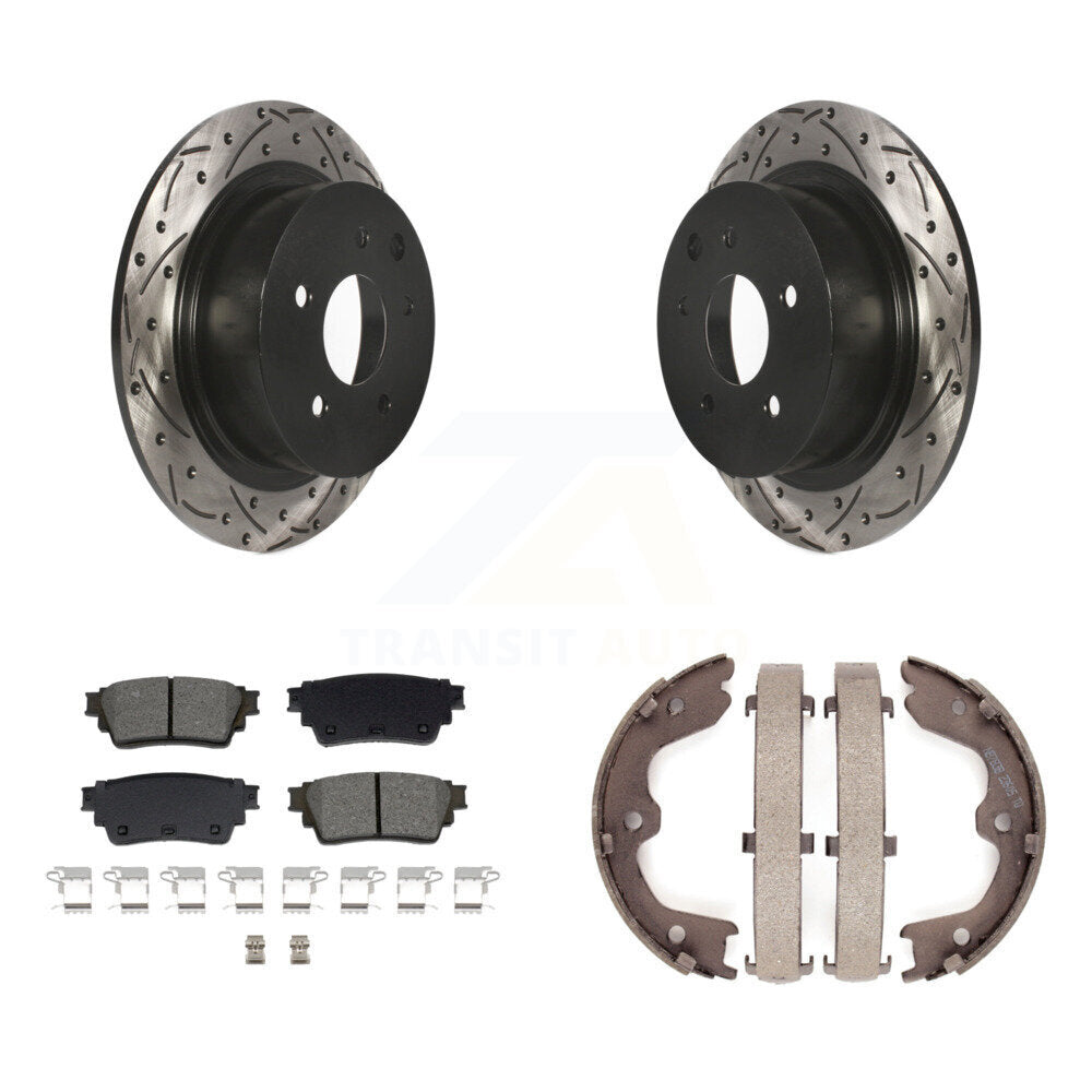 [Arrière] Disque et plaquette de frein pour Nissan Altima KDS-101342