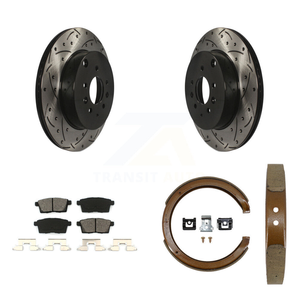 [Arrière] Disque et plaquette de frein pour Mazda CX-9 KDS-101372