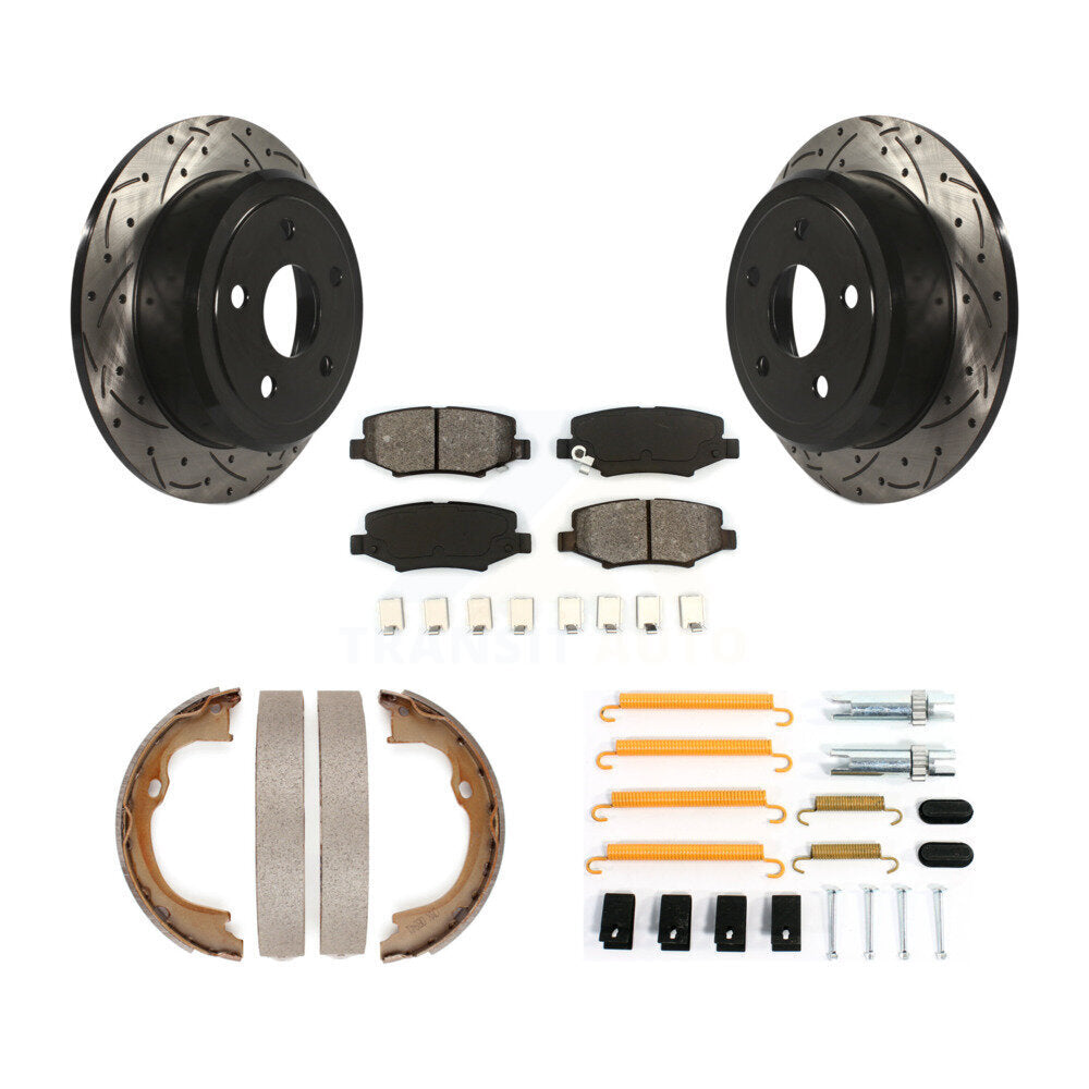 [Arrière] Disque et plaquette de frein pour Jeep KDS-101530