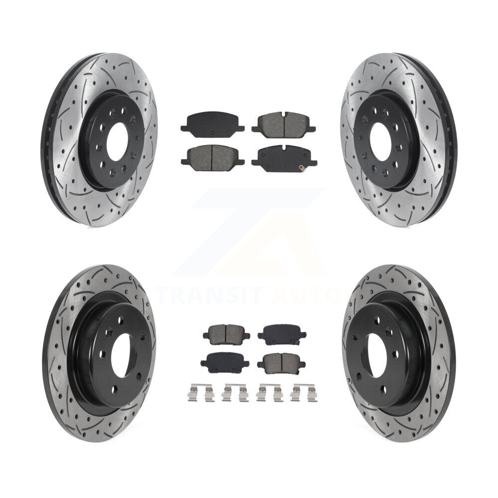 [Avant et Arrière] Disque et plaquette de frein pour 2020 Chevrolet Equinox 2.0L KDS-101570