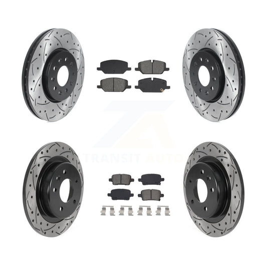 [Avant et Arrière] Disque et plaquette de frein pour 2020 Chevrolet Equinox 2.0L KDS-101570