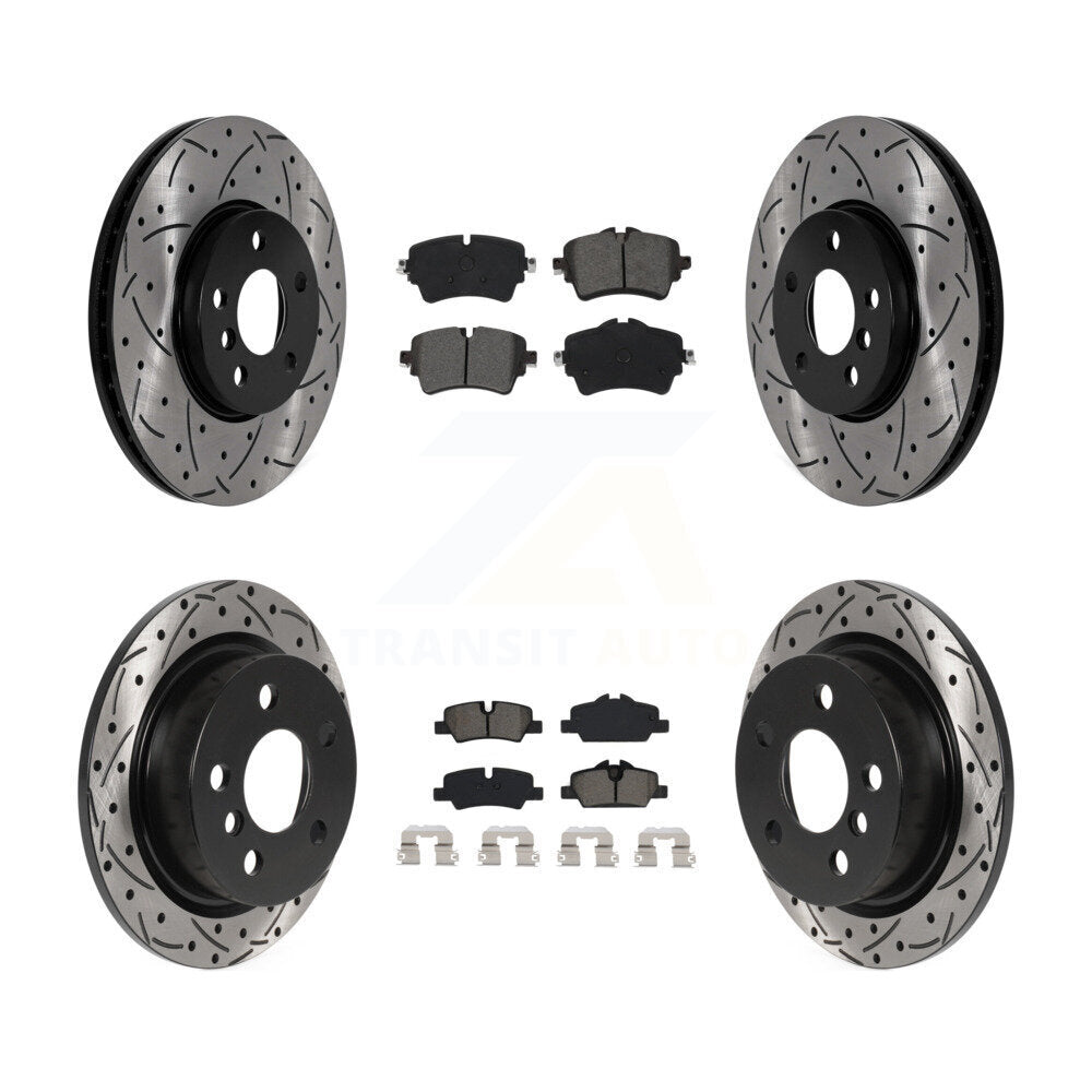 [Avant et Arrière] Disque et plaquette de frein pour Mini Cooper S with GAS engine KDS-101572