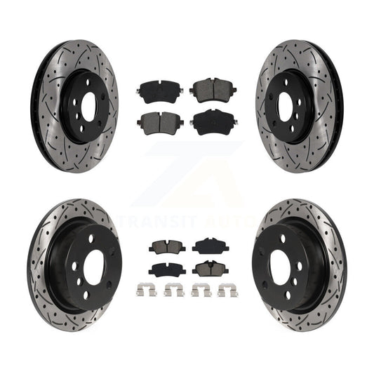 [Avant et Arrière] Disque et plaquette de frein pour Mini Cooper S with GAS engine KDS-101572