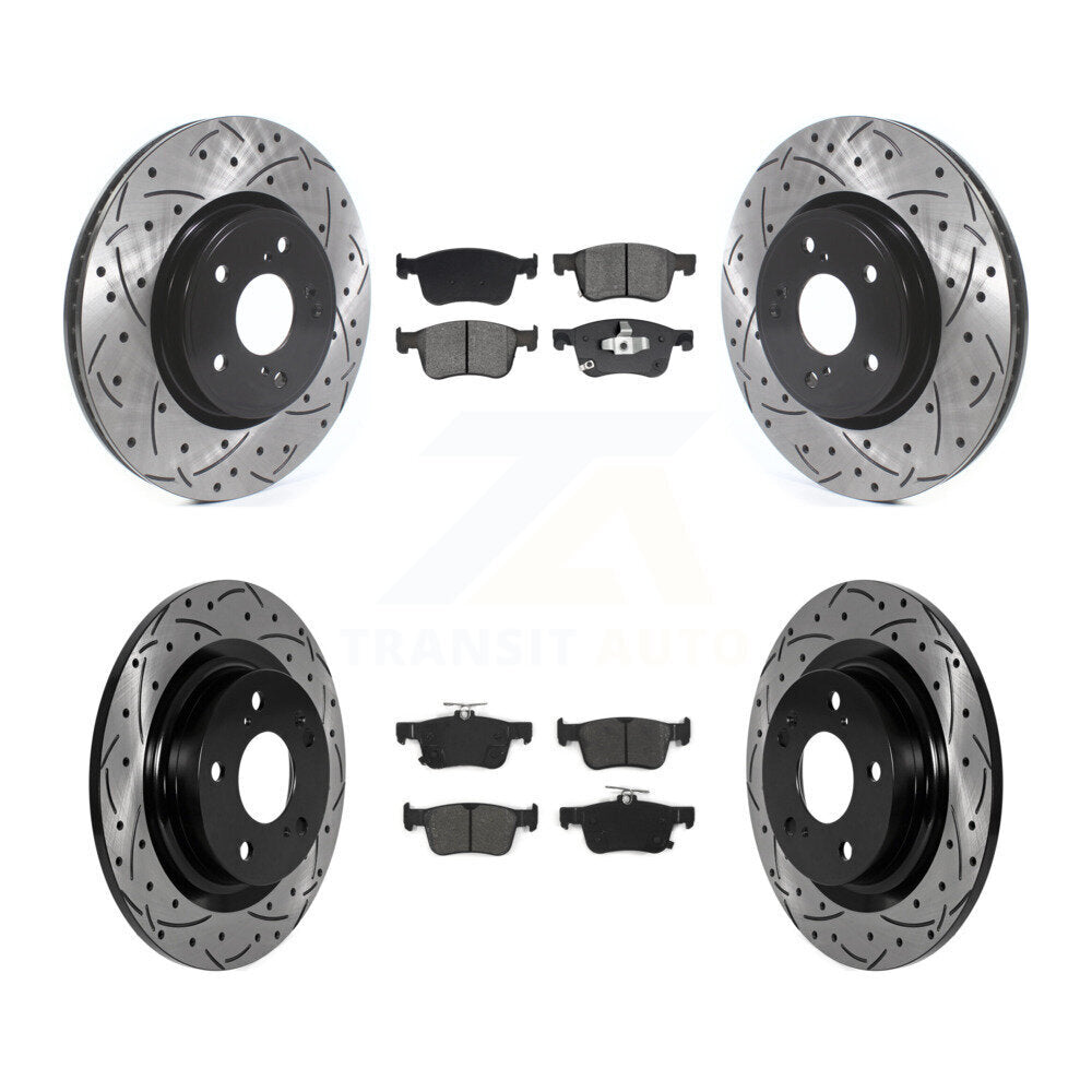 [Avant et Arrière] Disque et plaquette de frein pour 2024 Acura Integra 1.5L KDS-101581