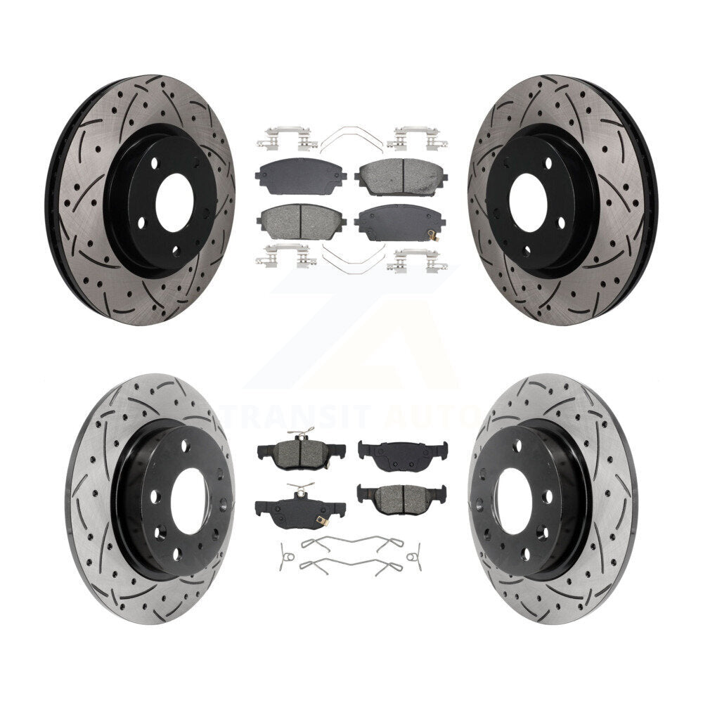 [Avant et Arrière] Disque et plaquette de frein pour Mazda 3 Sport AWD KDS-101584