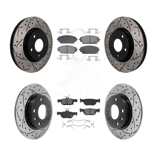 [Avant et Arrière] Disque et plaquette de frein pour Mazda 3 Sport AWD KDS-101584