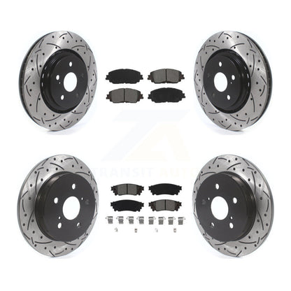 [Avant et Arrière] Disque et plaquette de frein pour Toyota Camry With TRD Package KDS-101587
