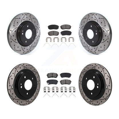 [Avant et Arrière] Disque et plaquette de frein pour Hyundai Kona Kia Seltos KDS-101597