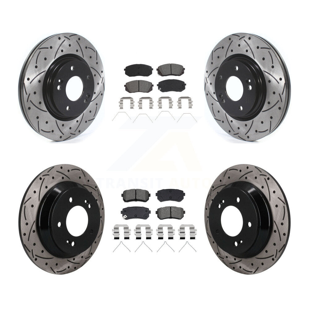 [Avant et Arrière] Disque et plaquette de frein pour Hyundai Kona KDS-101598