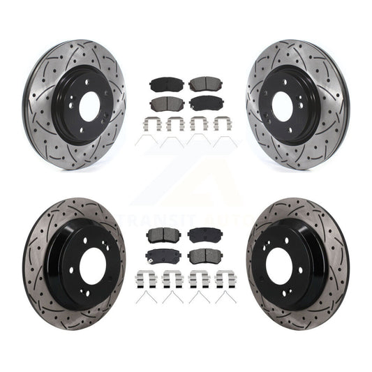 [Avant et Arrière] Disque et plaquette de frein pour Hyundai Kona KDS-101598