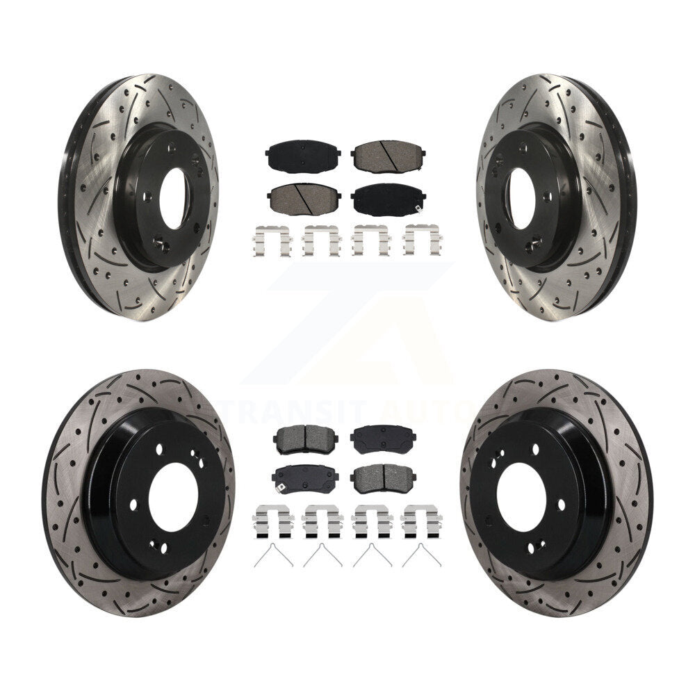 [Avant et Arrière] Disque et plaquette de frein pour 22 Hyundai Kona FWD with 1.6L KDS-101603