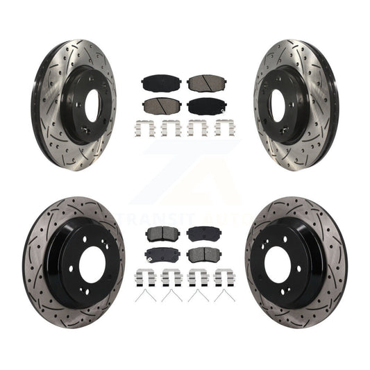 [Avant et Arrière] Disque et plaquette de frein pour 22 Hyundai Kona FWD with 1.6L KDS-101603