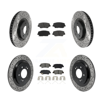 [Avant et Arrière] Disque et plaquette de frein pour 2019-2020 Hyundai Nexo KDS-101604