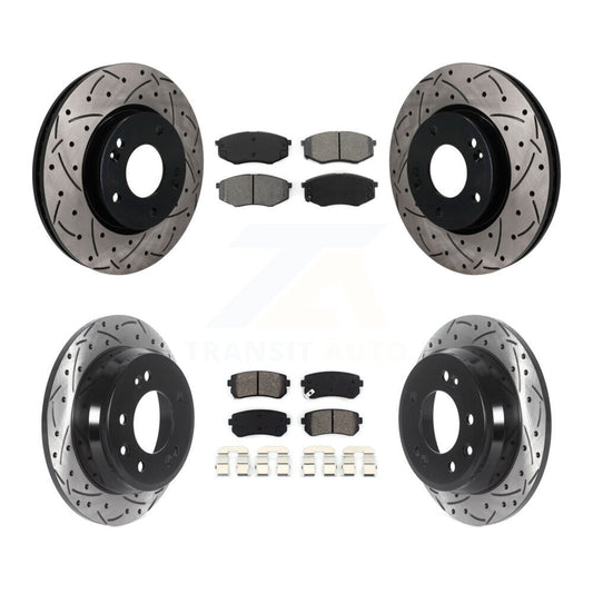 [Avant et Arrière] Disque et plaquette de frein pour Hyundai Tucson Kia Sportage KDS-101613