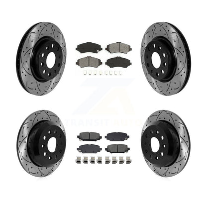 [Avant et Arrière] Disque et plaquette de frein pour 2018-2020 Jeep Wrangler Sport KDS-101615