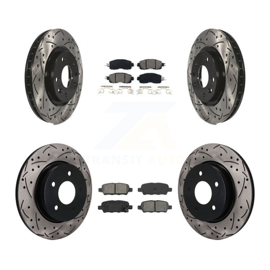 [Avant et Arrière] Disque et plaquette de frein pour Nissan LEAF KDS-101620