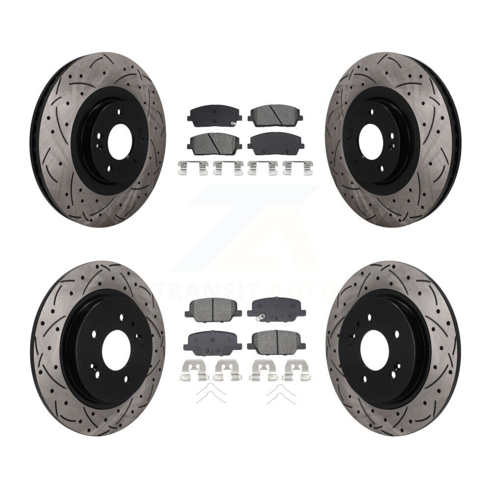 [Avant et Arrière] Disque et plaquette de frein pour Hyundai Palisade Kia KDS-101627