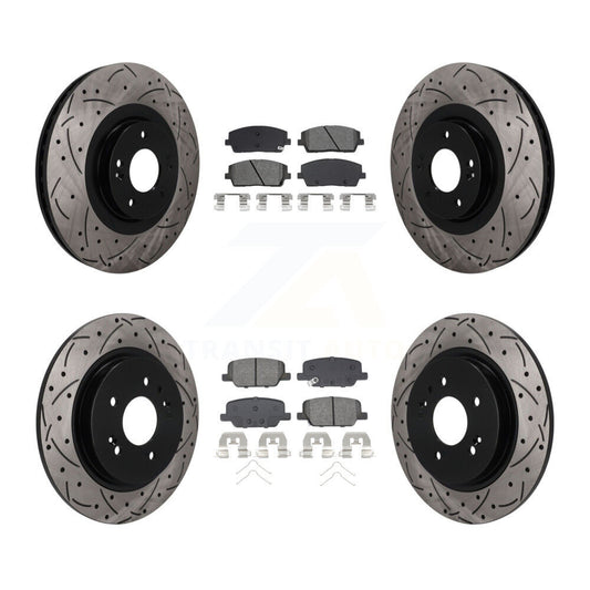 [Avant et Arrière] Disque et plaquette de frein pour Hyundai Palisade Kia KDS-101627