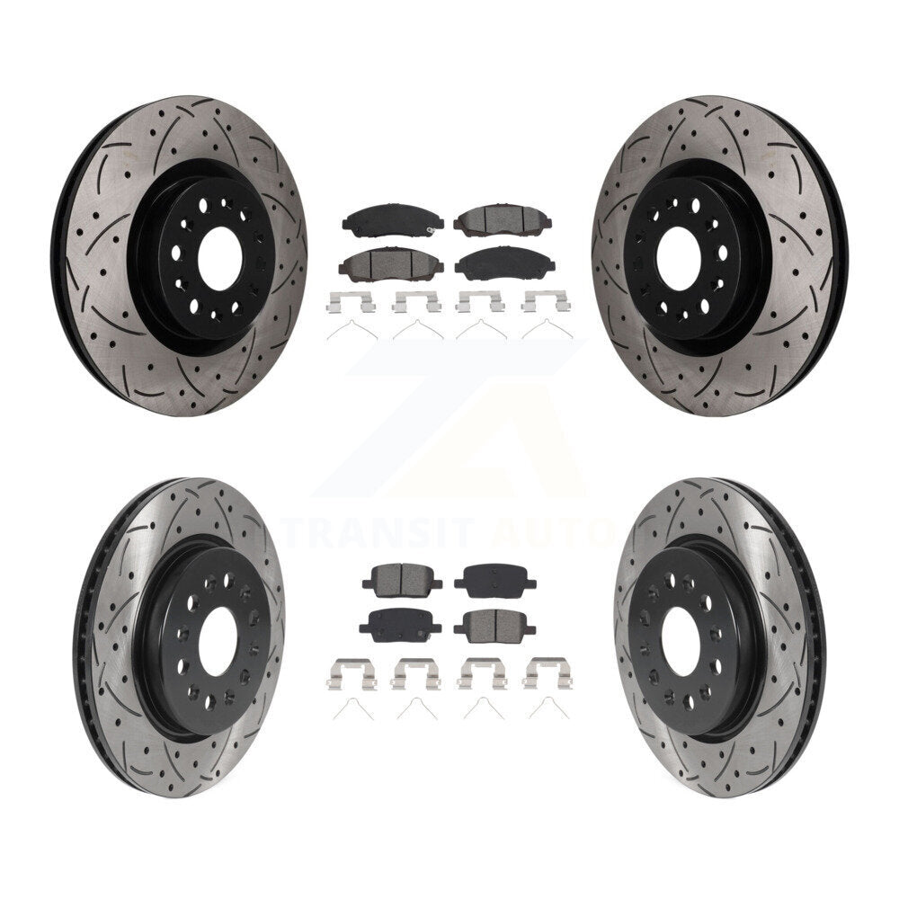 [Avant et Arrière] Disque et plaquette de frein pour Cadillac XT5 Buick Enclave KDS-101635