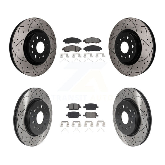 [Avant et Arrière] Disque et plaquette de frein pour Cadillac XT5 Buick Enclave KDS-101635