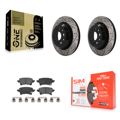 [Arrière] Disque et plaquette de frein pour Jeep Wrangler Gladiator KDS-101652