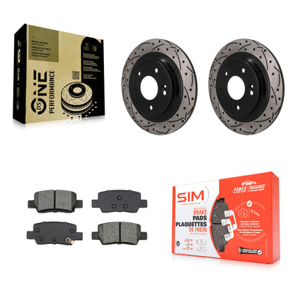 [Arrière] Disque et plaquette de frein pour Kia Seltos KDS-101682