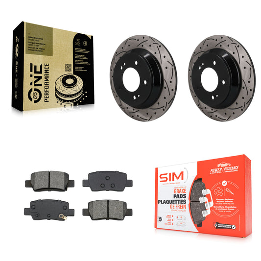 [Arrière] Disque et plaquette de frein pour Kia Seltos KDS-101683