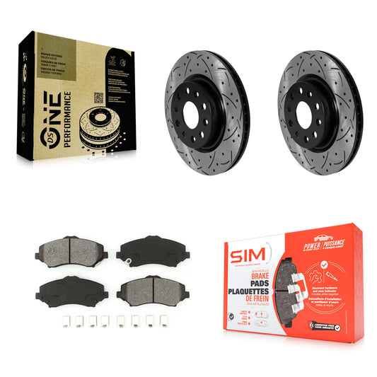 [Avant] Disque et plaquette de frein pour Jeep Wrangler KDS-101701