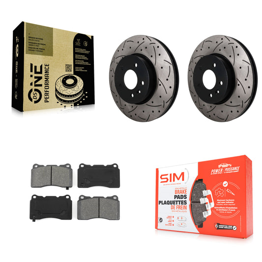 [Avant] Disque et plaquette de frein pour Cadillac ATS KDS-101702
