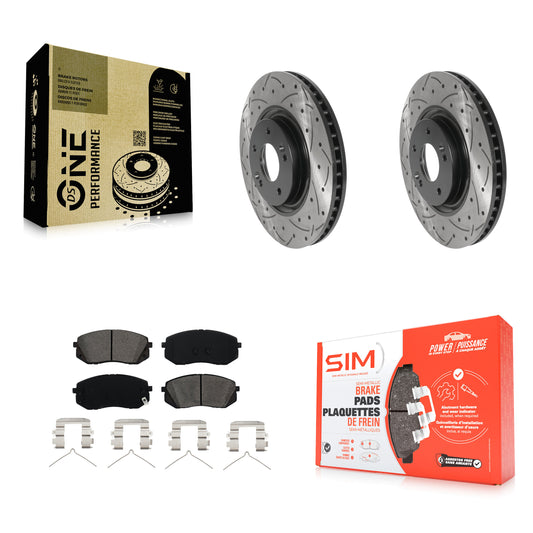 [Avant] Disque et plaquette de frein pour Kia Optima KDS-101711
