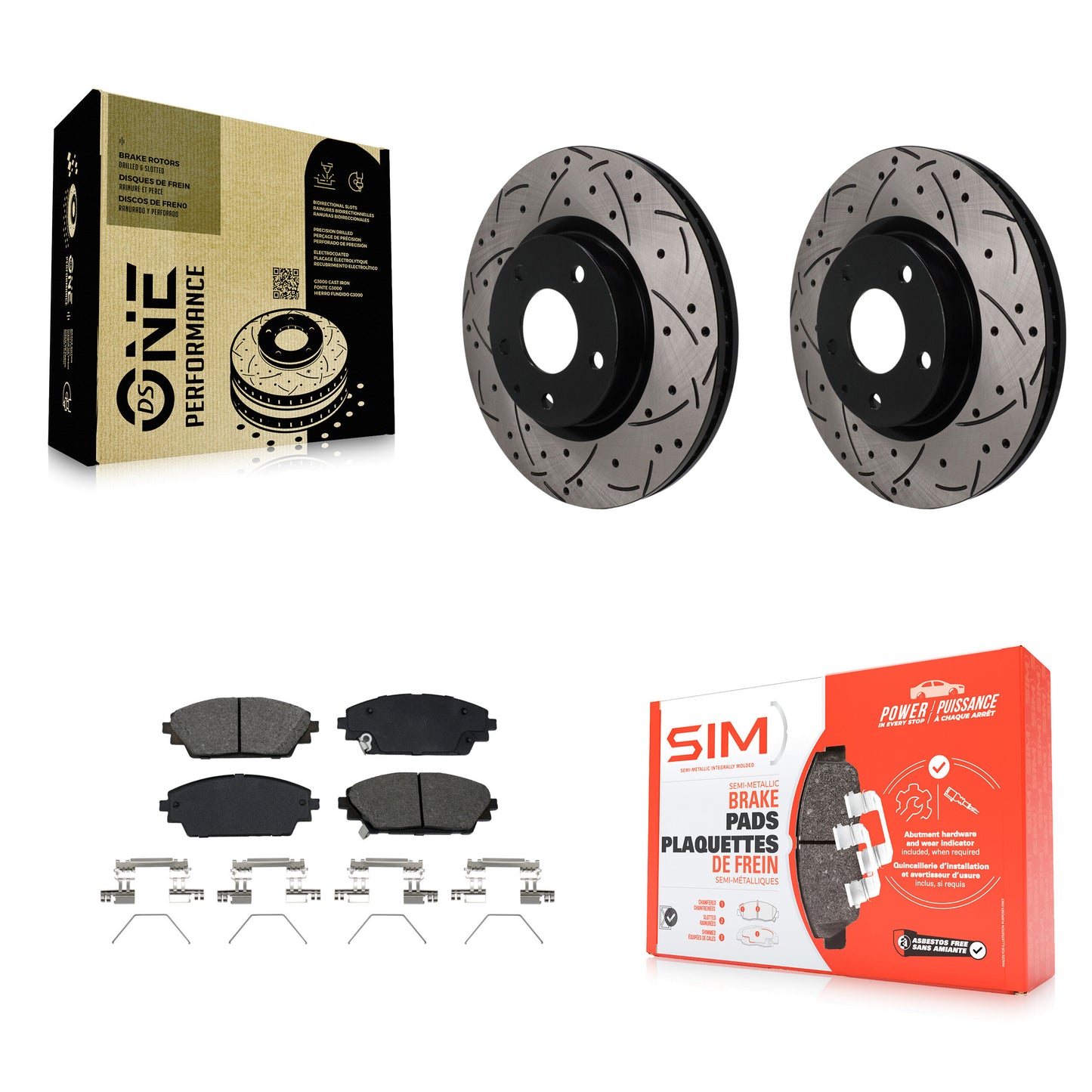 [Avant] Disque et plaquette de frein pour 2020-2023 Mazda CX-30 KDS-101735