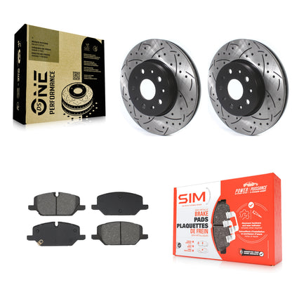 [Avant] Disque et plaquette de frein pour Chevrolet Camaro LT KDS-101738