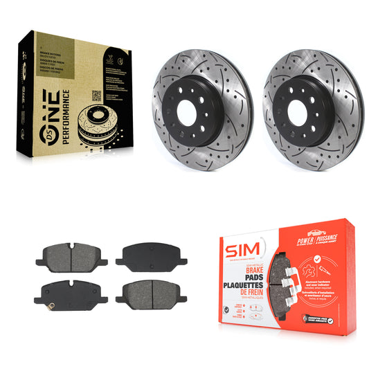 [Avant] Disque et plaquette de frein pour Chevrolet Camaro LT KDS-101738
