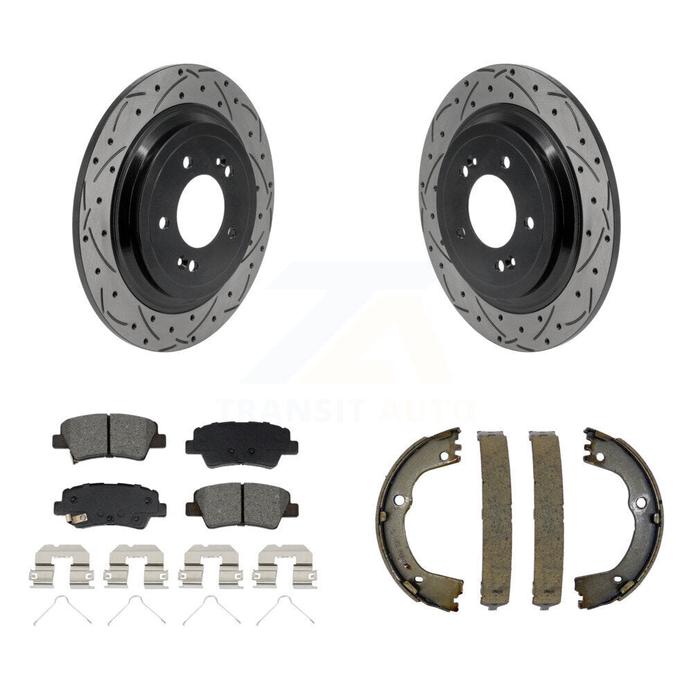 [Arrière] Disque et plaquette de frein pour Kia Sportage KDS-101780