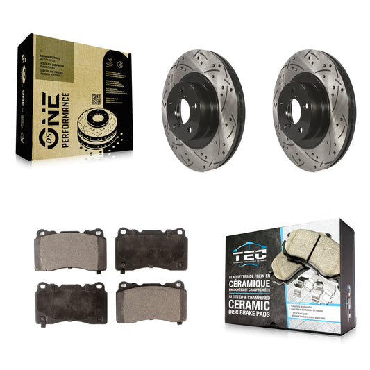 [Avant] Disque et plaquette de frein pour 2019 Toyota 86 Without Brembo Brakes KDT-100073