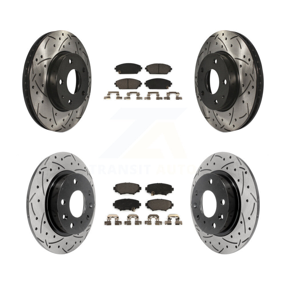 [Avant et Arrière] Disque et plaquette de frein pour Mazda 3 Sport KDT-100409
