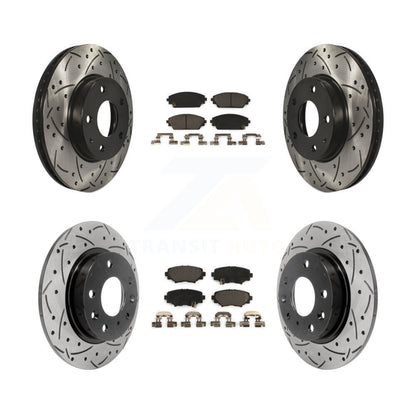 [Avant et Arrière] Disque et plaquette de frein pour Mazda 3 Sport KDT-100409