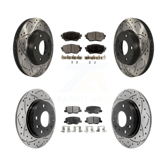 [Avant et Arrière] Disque et plaquette de frein pour Mazda 3 Sport KDT-100411
